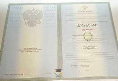 Диплом ВШНИ 2003-2009 годов